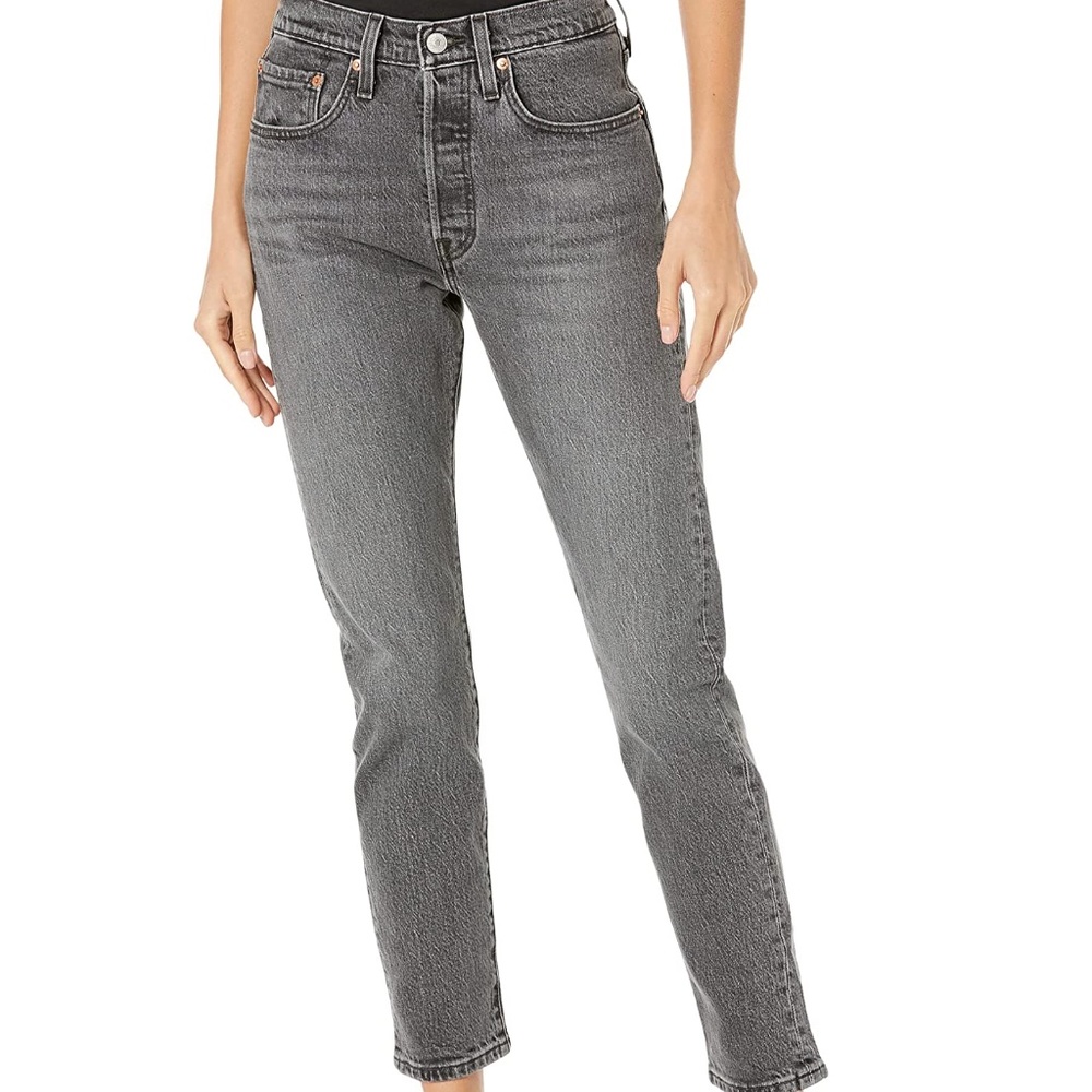 Levi's 501 Skinny Jeans CROPPED Size 25 x 23